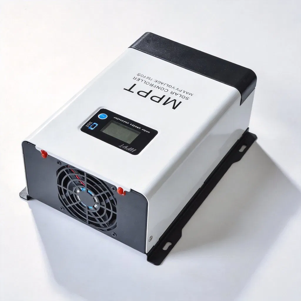 Controladores de Carga Solar MPPT Inteligentes 12V/24V/48V para Sistemas Off-Grid