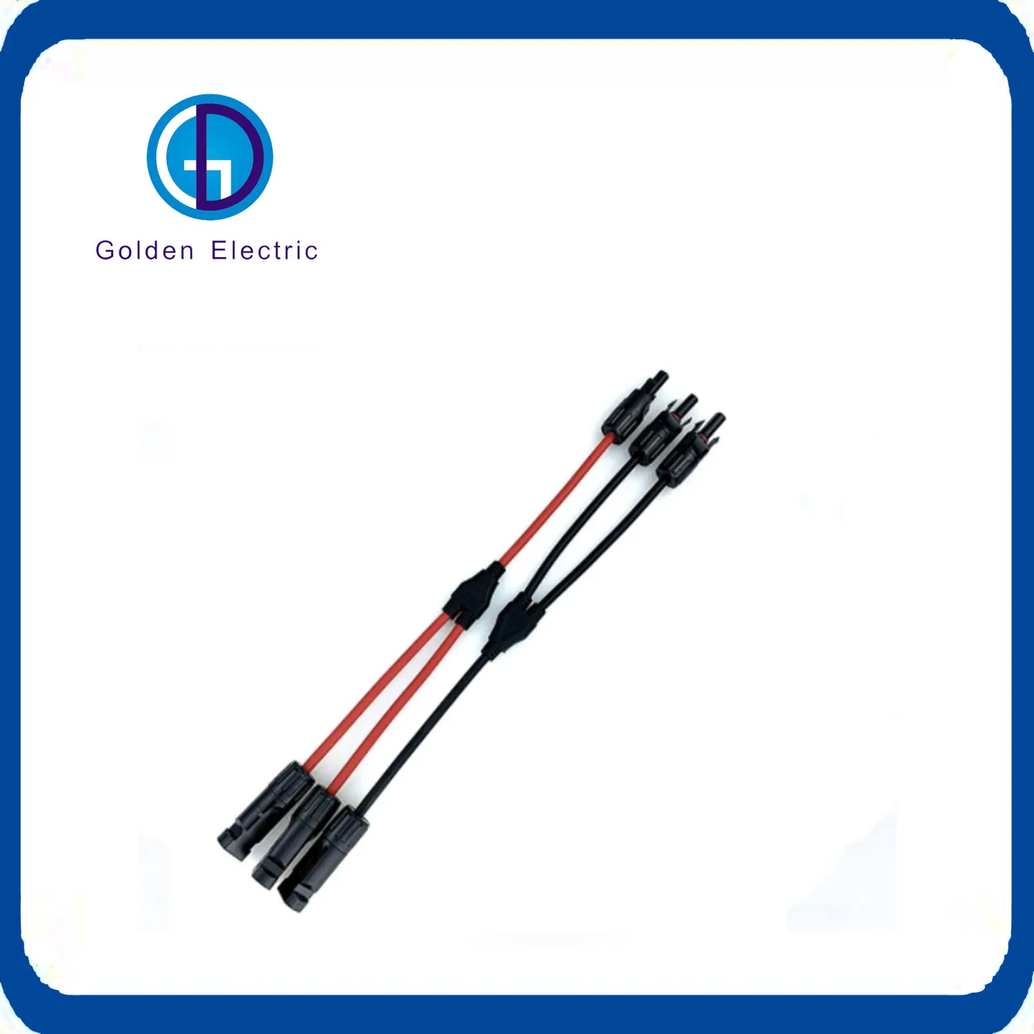 IP67 2 Conector de Painel Solar com Terminais Fêmea e Macho à Prova d'Água para Cabo de Energia DC PV