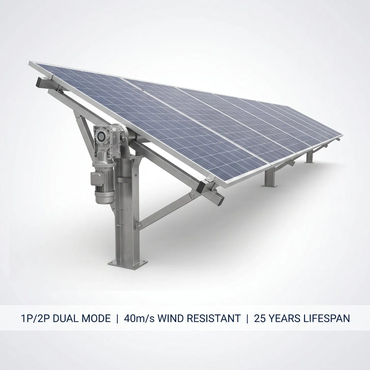 Sistema Fotovoltaico de Montagem com Rastreador Solar Dual de Alta Precisão