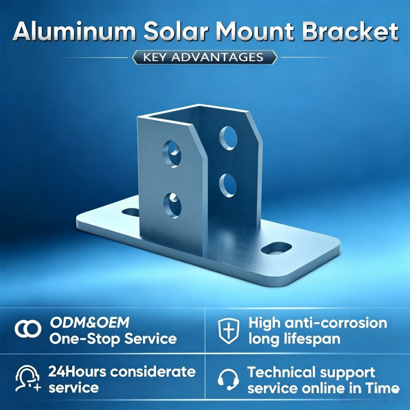 Estrutura de Montagem Solar à Prova de Tempo para Uso Externo Pesado