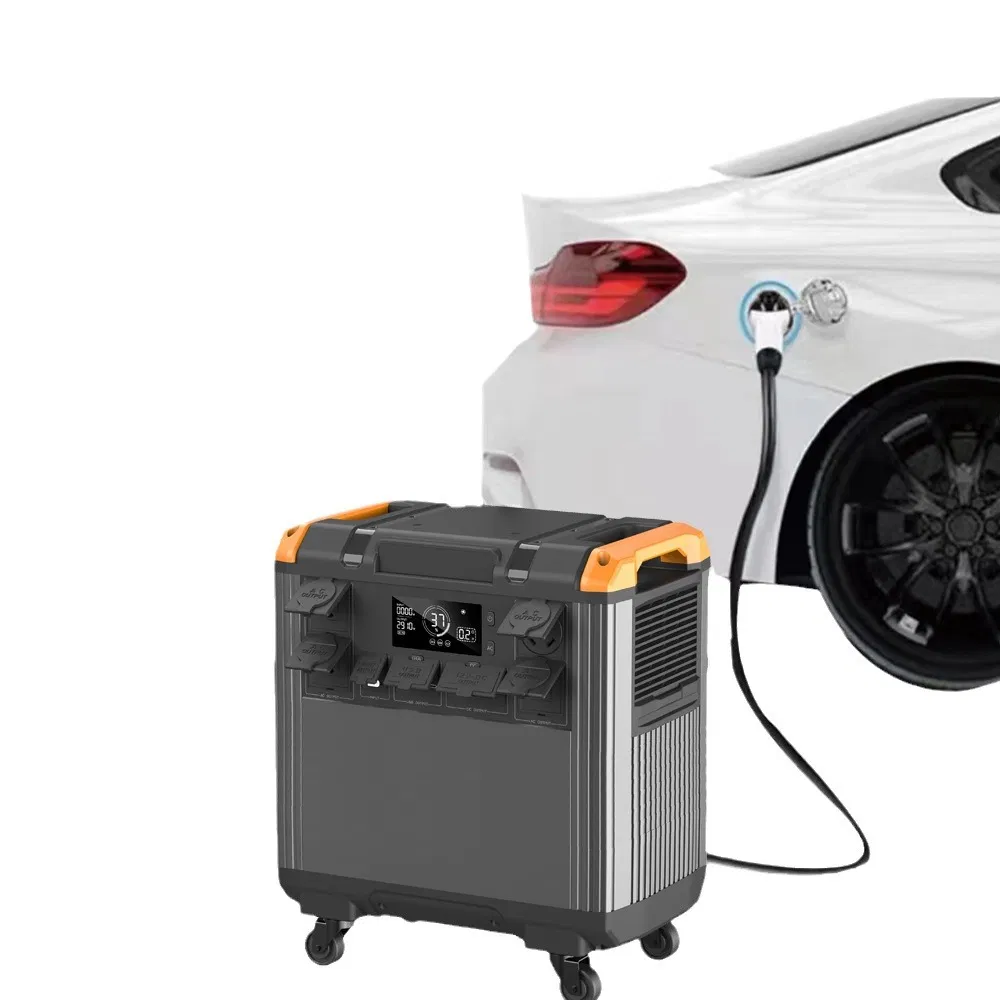 3000W 110V 230V Gerador Solar para Camping ao Ar Livre Bateria Estações de Energia Portáteis