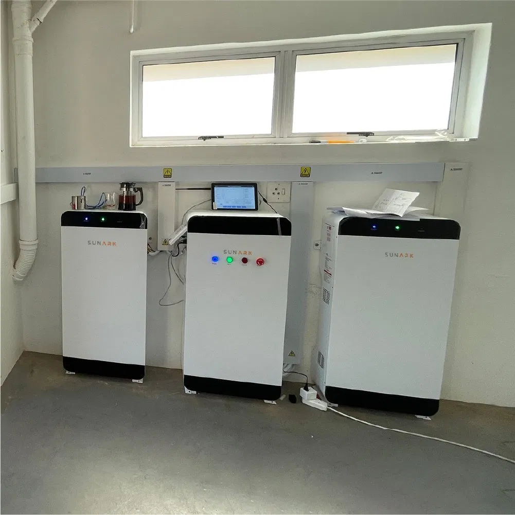 Sunark 384V Bateria LiFePO4 Lítio 10kwh Pacote de Bateria Solar para Casa