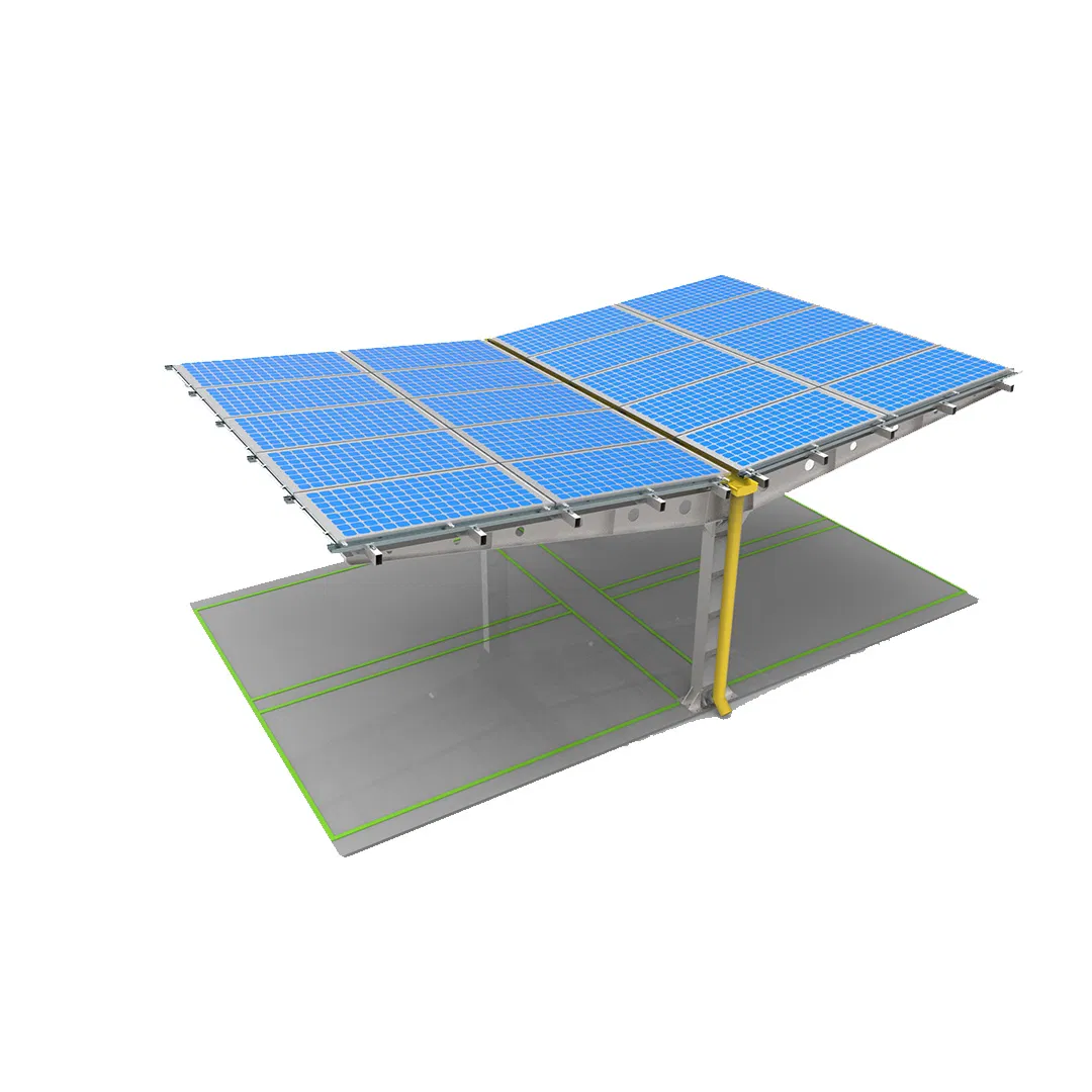 Sistema de Carport Solar Sistema de Energia Solar Estrutura de Montagem de Carport Solar