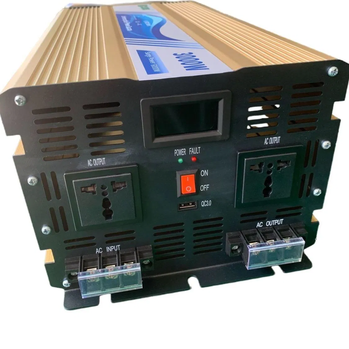 Inversor UPS de Alta Potência 3000W DC para AC com Carregador Integrado