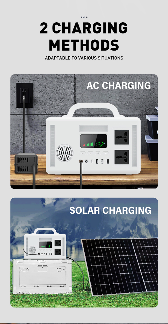 Melhor Venda 300W Sistema de Energia Solar Portátil para Casa com Saída AC DC USB Gerador Elétrico Solar