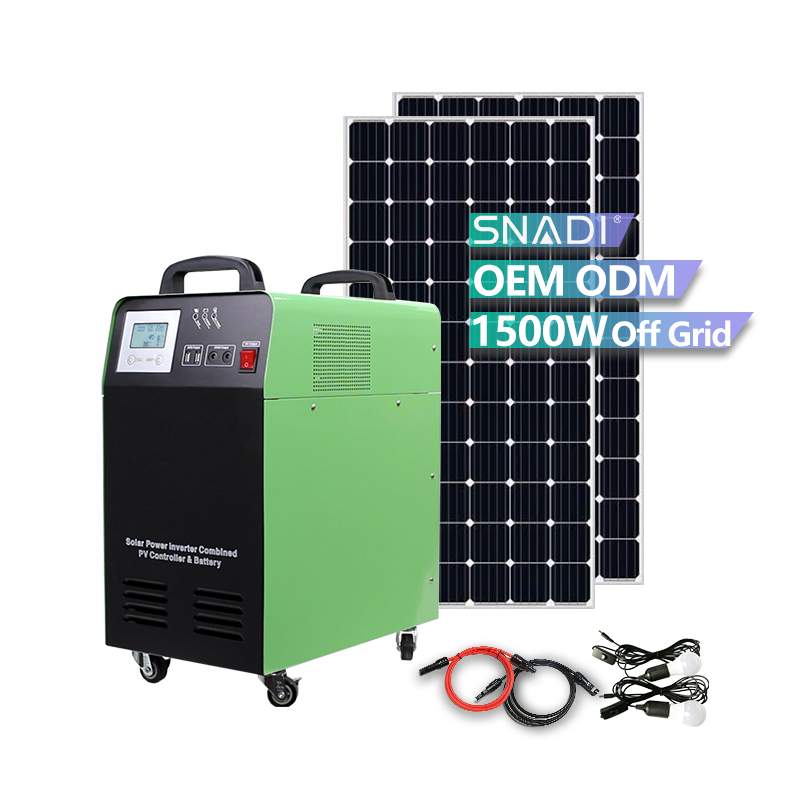 Melhor Preço Mini Bateria Portátil 300W 1000W 500W gerador de energia solar off-grid para casa