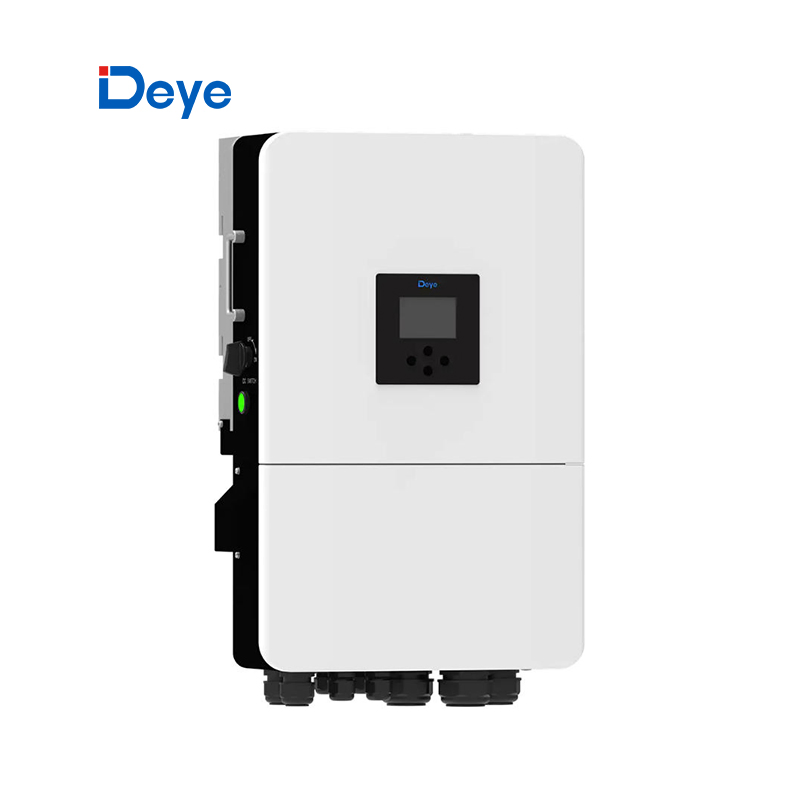 Versão Deye Us Sun-8/10/12/15K-Sg01HP2-Us-Am2 Fase Dividida 120V/240V 8kw 10kw 12kw 15kw Inversor Solar Híbrido de Alta Tensão
