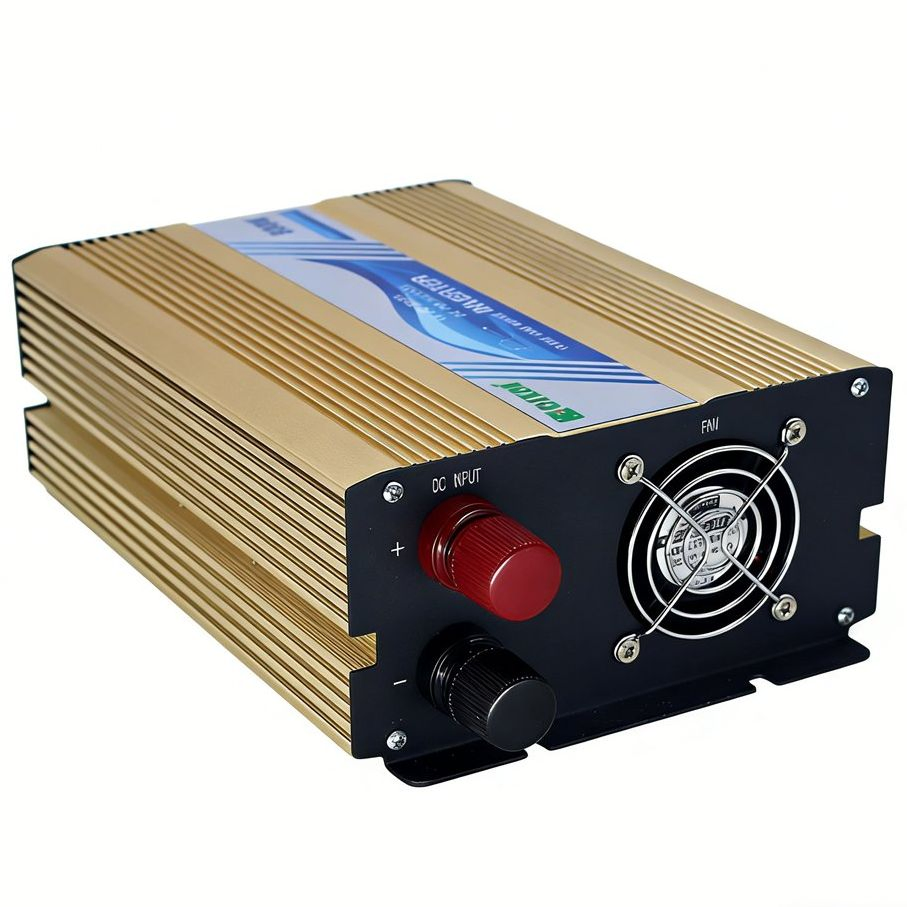 Inversor Conversor de Energia Solar de Onda Senoidal Pura DC AC 800W para Camping