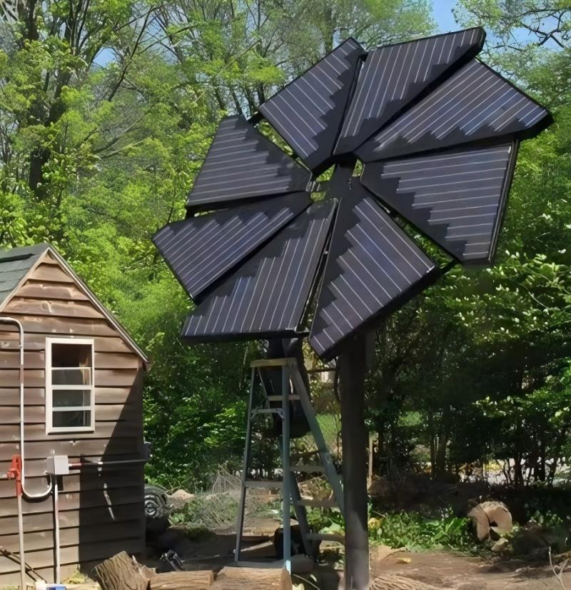 Sistema de Rastreamento Solar de Duas Eixos 2.4kw Rastreador Solar de Duas Eixos