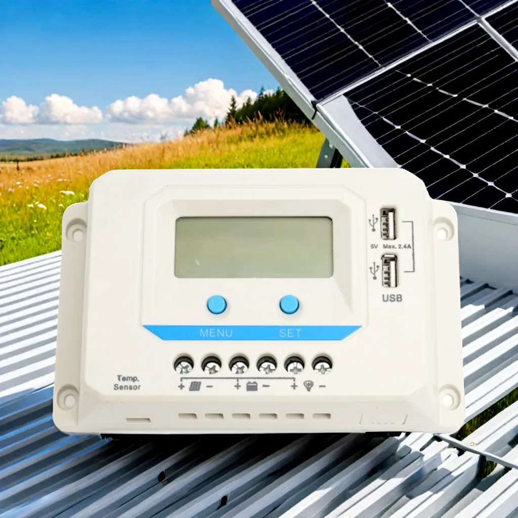 Controlador de Carga Solar Avançado Junengjiu 18A para Gestão Eficiente de Energia