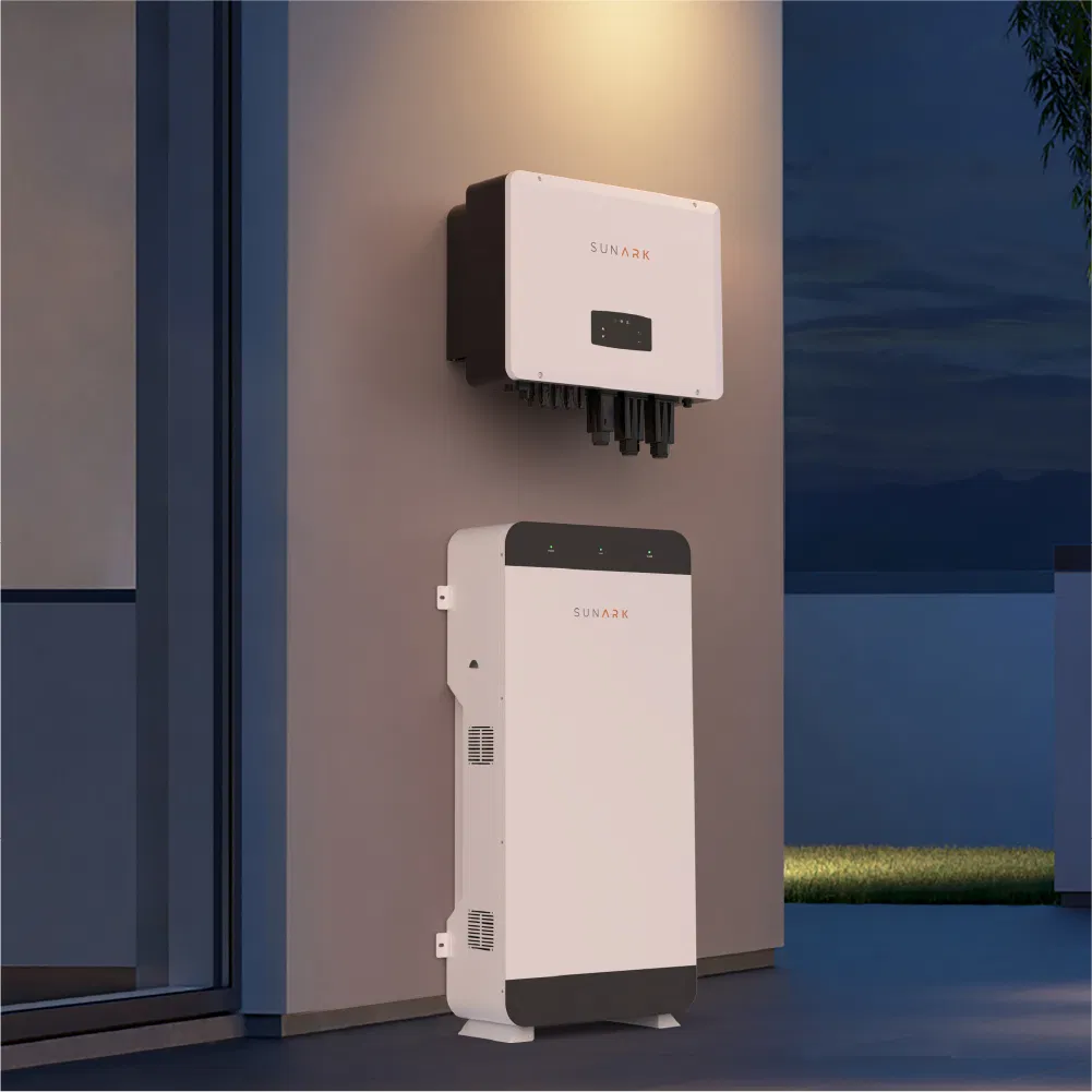 Sunark 384V Bateria LiFePO4 Lítio 10kwh Pacote de Bateria Solar para Casa