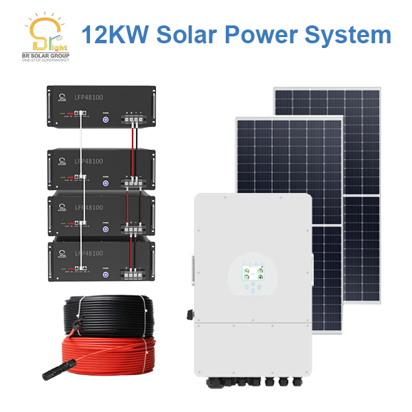 5kw 10kw 15kw 6kw Sistema de Energia Solar Híbrido Portátil para Karaoke em Casa com Módulo Solar PV, Painel de Energia Solar, Armazenamento, Limpeza, Rastreamento e Bateria