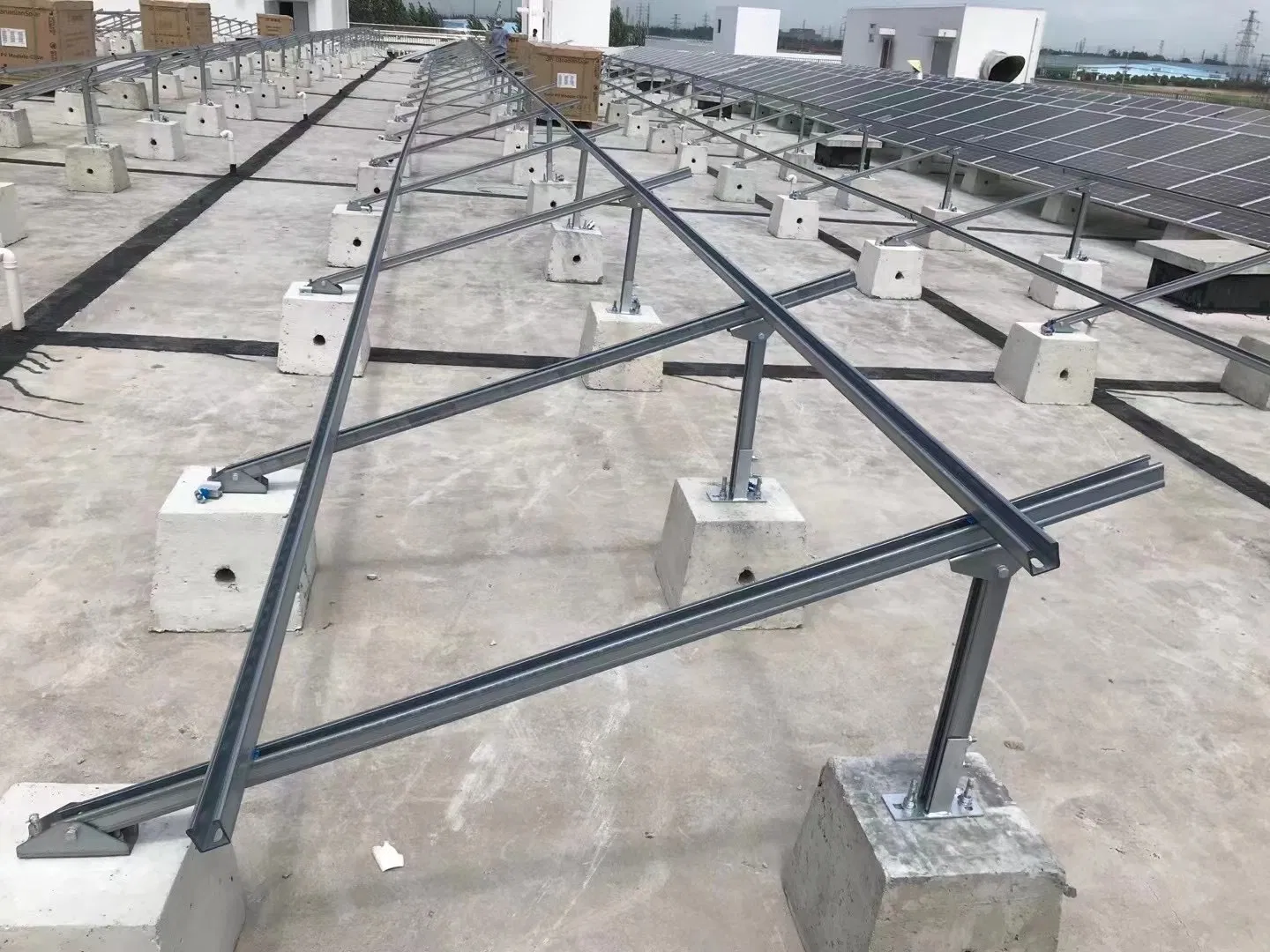 Sistema de Energia Solar Residencial Conectado à Rede de Alta Eficiência 30kw 40kw 50kw
