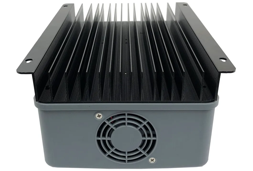 Sistema de ventilação do controlador de carga solar