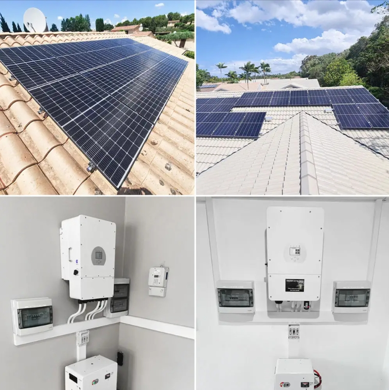 8kw Sistema Solar Conectado à Rede para Uso Residencial