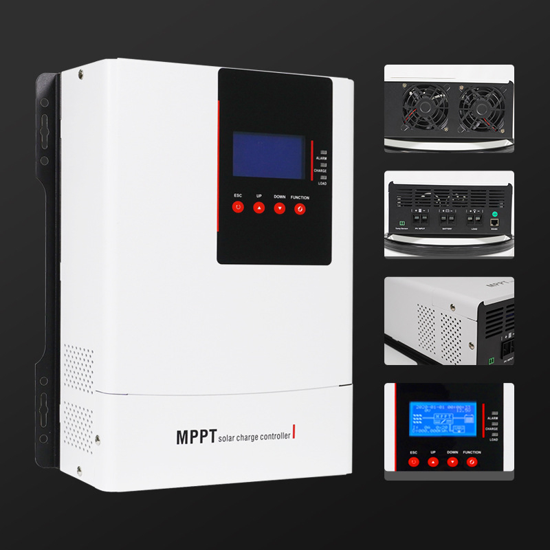 Melhor Qualidade 24V 48V 96V 30A 40A 60A 80W 100A Controlador de Carga MPPT Carregador Painel Solar MPPT