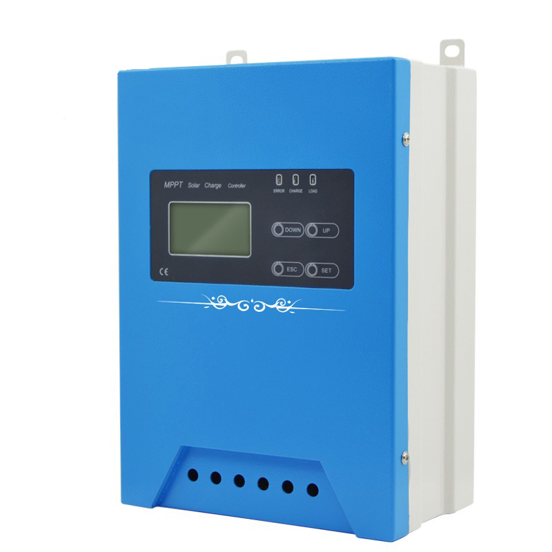 60A 12V 24V 48V 96V Controlador de Carga de Painel Solar MPPT com Driver LED