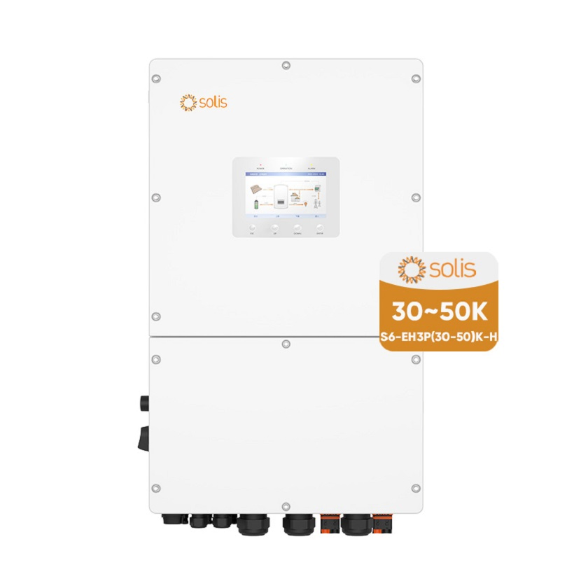 Inversor Solar Solis 30-50kw Inversor Híbrido Trifásico Inversores DC/AC