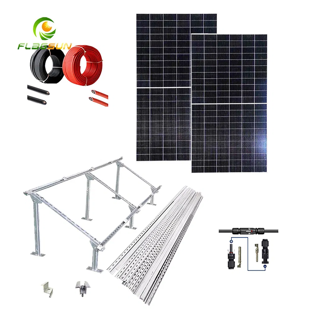 Sistema de Energia Solar Residencial Conectado à Rede de Alta Eficiência 30kw 40kw 50kw