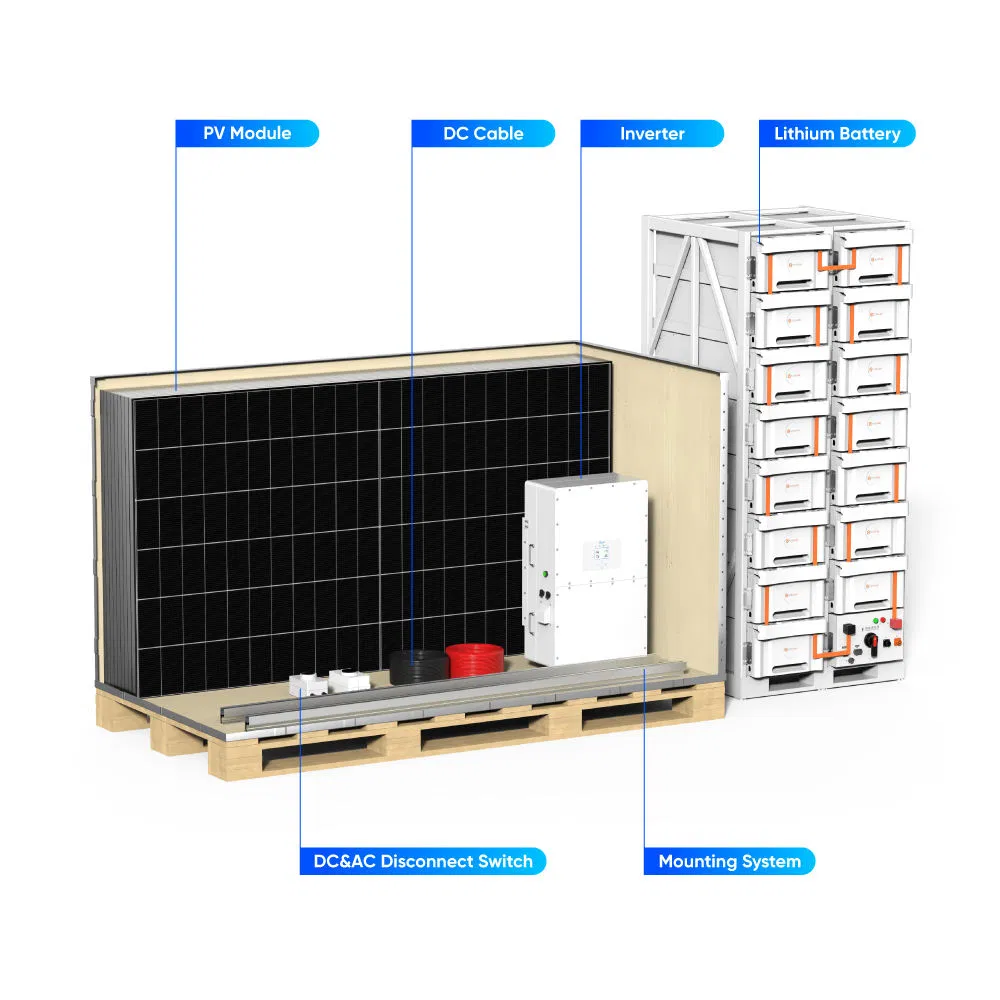 Gerador Solar Portátil Elétrico de Alta Potência 5000W 200W 5kw com Conjunto Completo de Painel 2000W 1kwh 1000watts para Casa