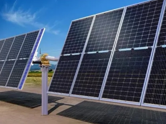 Sistema de Rastreamento Solar de Duplo Eixo Suporte de Montagem Solar em Aço Galvanizado