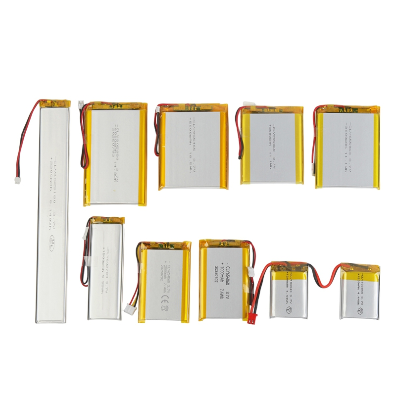 Fábrica de Baterias 3.7V Lítio LiFePO4 103040 1200mAh Capacidade de Voltagem Personalizável 500 Ciclos Pacote de Bateria de Lítio Polimérico