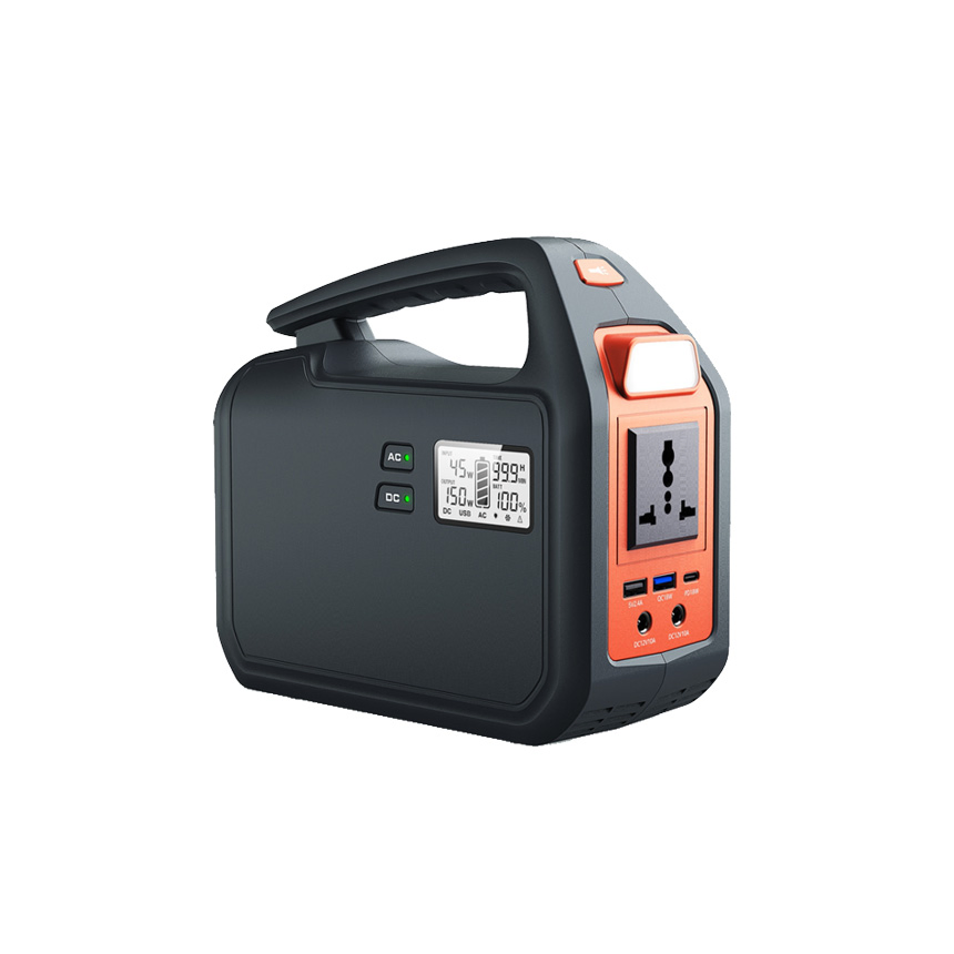 Gerador Solar Portátil 150W Banco de Energia para Uso ao Ar Livre