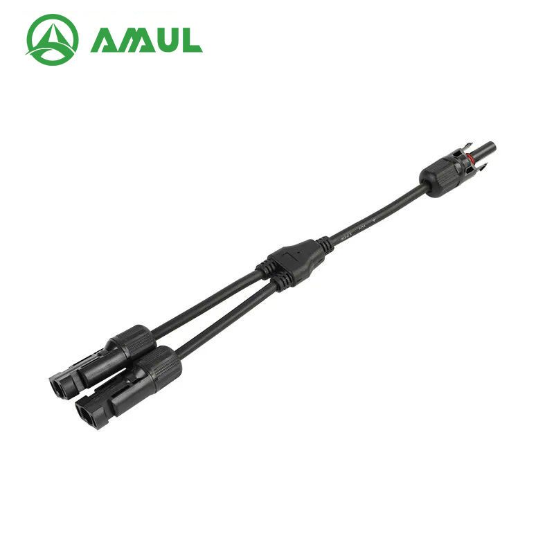 Mc4 Y1/2 1000V Conector de Cabo Solar DC Ramal Fio Divisor PV