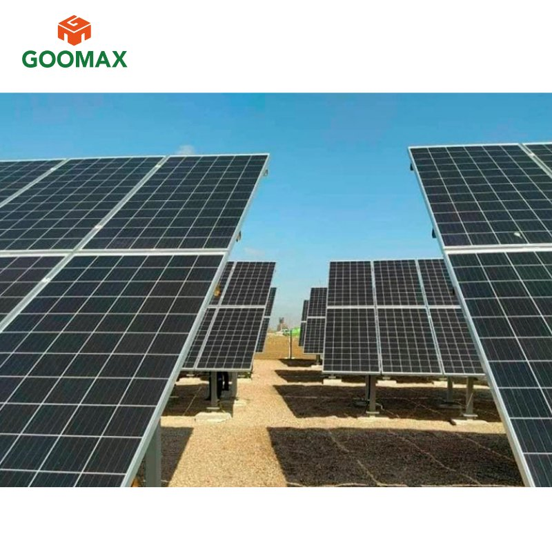 Sistema de Rastreamento Solar PV Eficiente Goomax com Suportes Duráveis e Suporte de Instalação Disponível