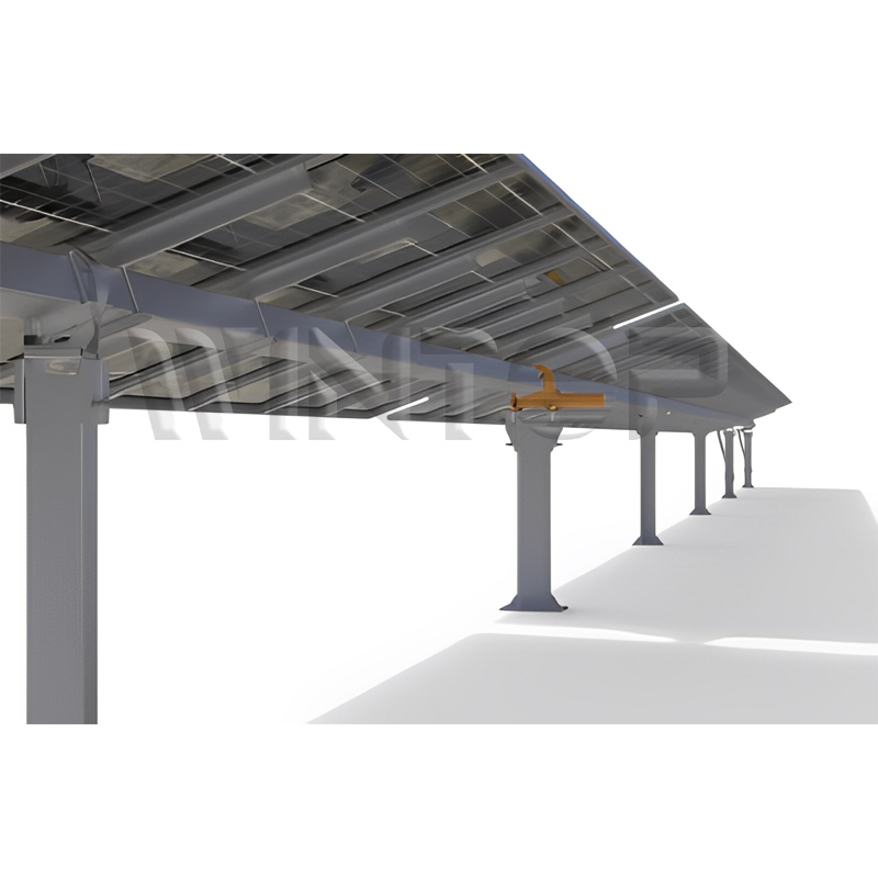 Sistema de Rastreamento Sistema de Suporte Solar Rastreia a Trajetória do Movimento do Sol