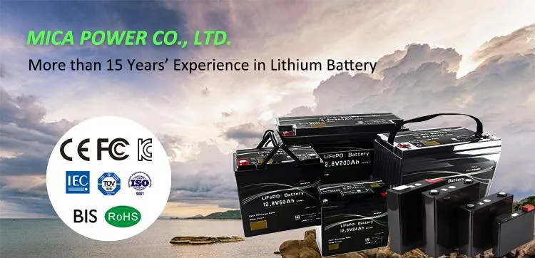 Bateria LiFePO4 25.6V 150ah