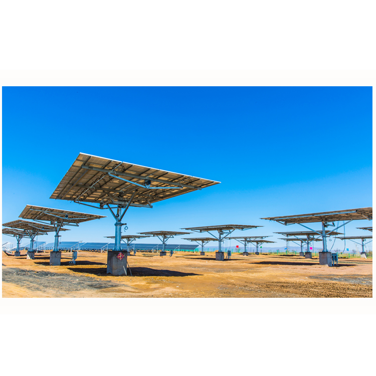 Sistema de Rastreamento Solar de Painéis Solares Automático 2-Axis com Montagem em Duas Eixos