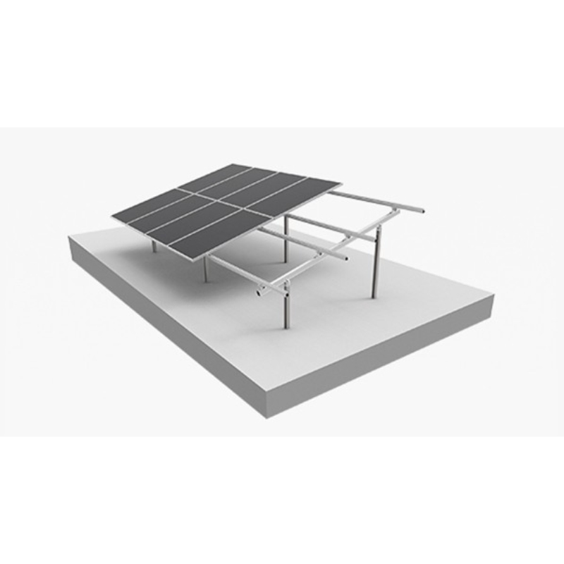 Estrutura de Montagem de Alumínio para Painel Solar Sunrange Ground Rooftop