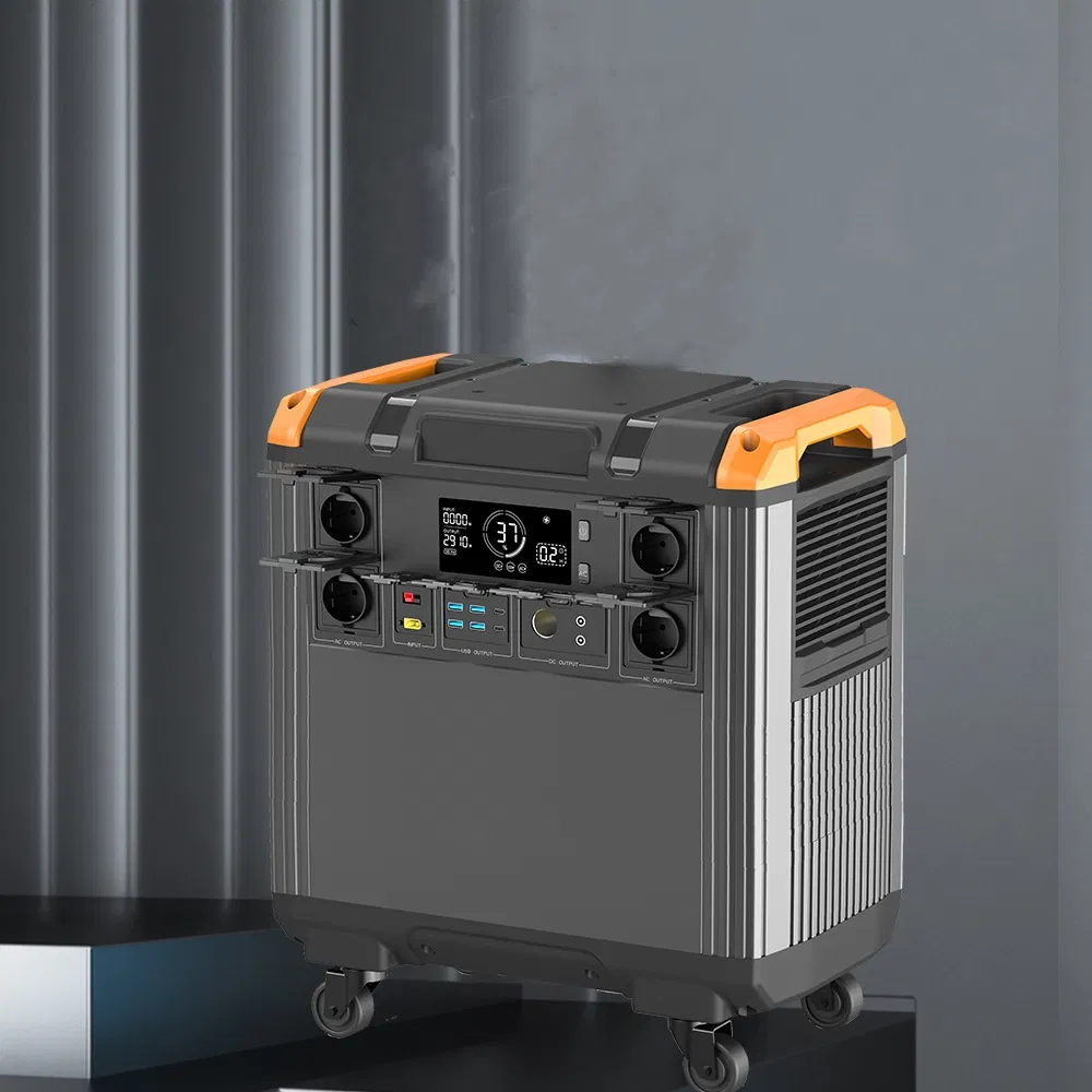 3000W 110V 230V Gerador Solar para Camping ao Ar Livre Bateria Estações de Energia Portáteis