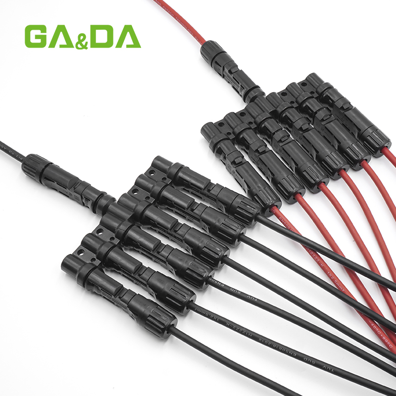 Conector de Cabo Solar de Alta Qualidade IP67 DC 1000V 30A para Painéis Solares