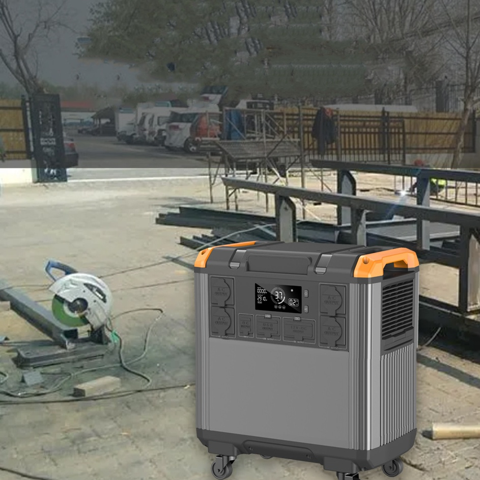 3000W 110V 230V Gerador Solar para Camping ao Ar Livre Bateria Estações de Energia Portáteis