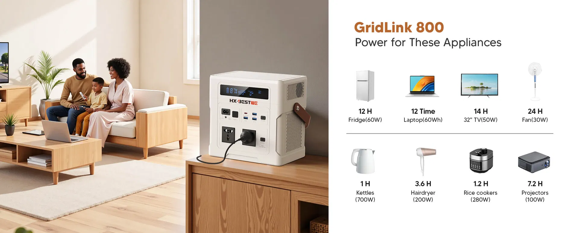 GridLink800 Uso