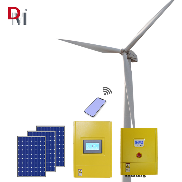 Controlador de Carga Híbrido Eólico Solar Fkj-Gt 5kw para Sistema Eólico Conectado à Rede com Carga de Desvio Controlador de Gerador Eólico Vertical