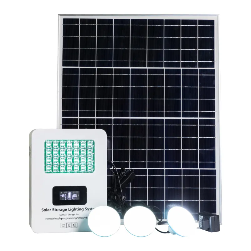 Painel Solar e Gerador