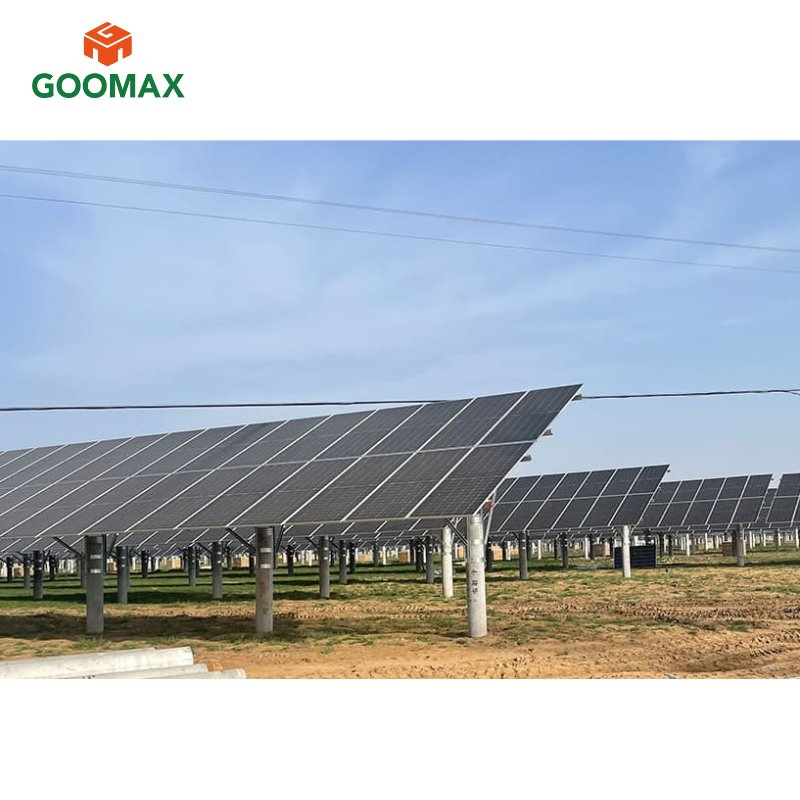 Sistema de Rastreamento Solar PV Eficiente Goomax com Suportes Duráveis e Suporte de Instalação Disponível