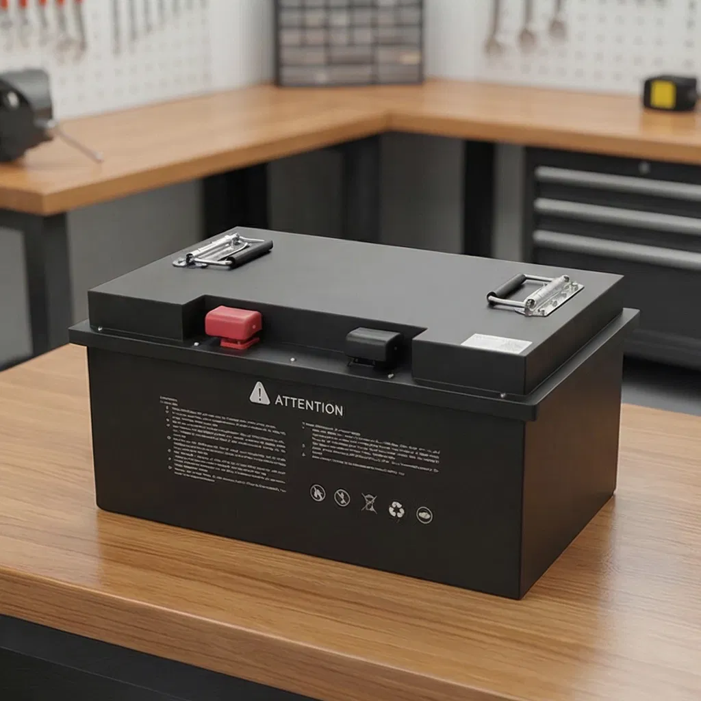 Bateria de Grande Capacidade 72V166ah LiFePO4, Pacote de Bateria Personalizável para Triciclos Elétricos 86.7kg
