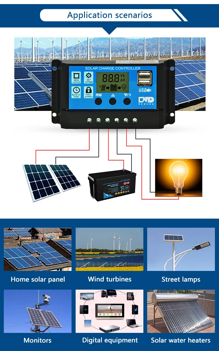 PWM solar controller 6