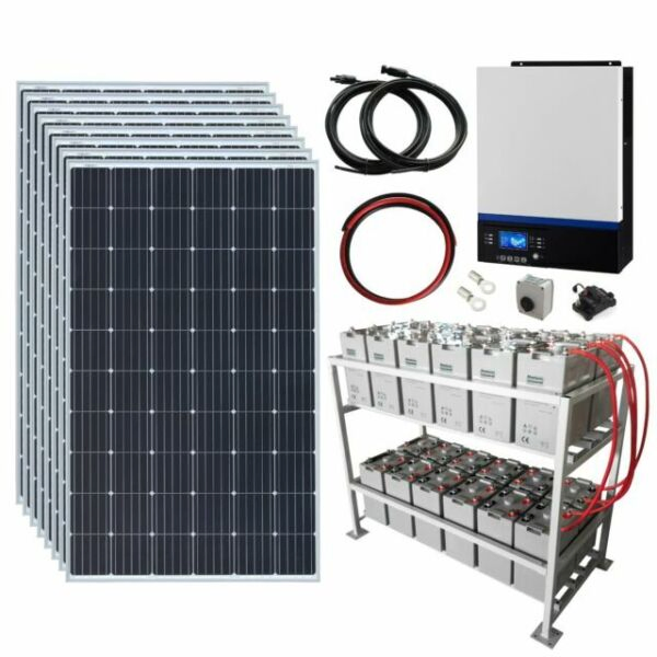 Sistema Solar Painel Fotovoltaico de Telhado Inversor Residencial Conectado à Rede Off-Grid Estação de Energia Híbrida