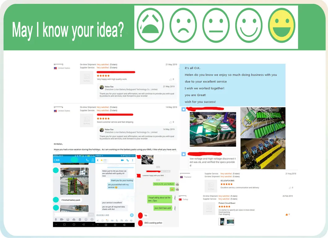 Feedback do Cliente sobre o BMS