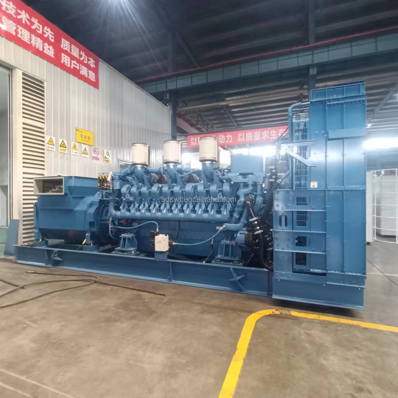 Portable Diesel Generator Set 2000kw 24000kw Towable Diesel Generator Set 3 Phase Silent Trailer Mounted for Construction Site