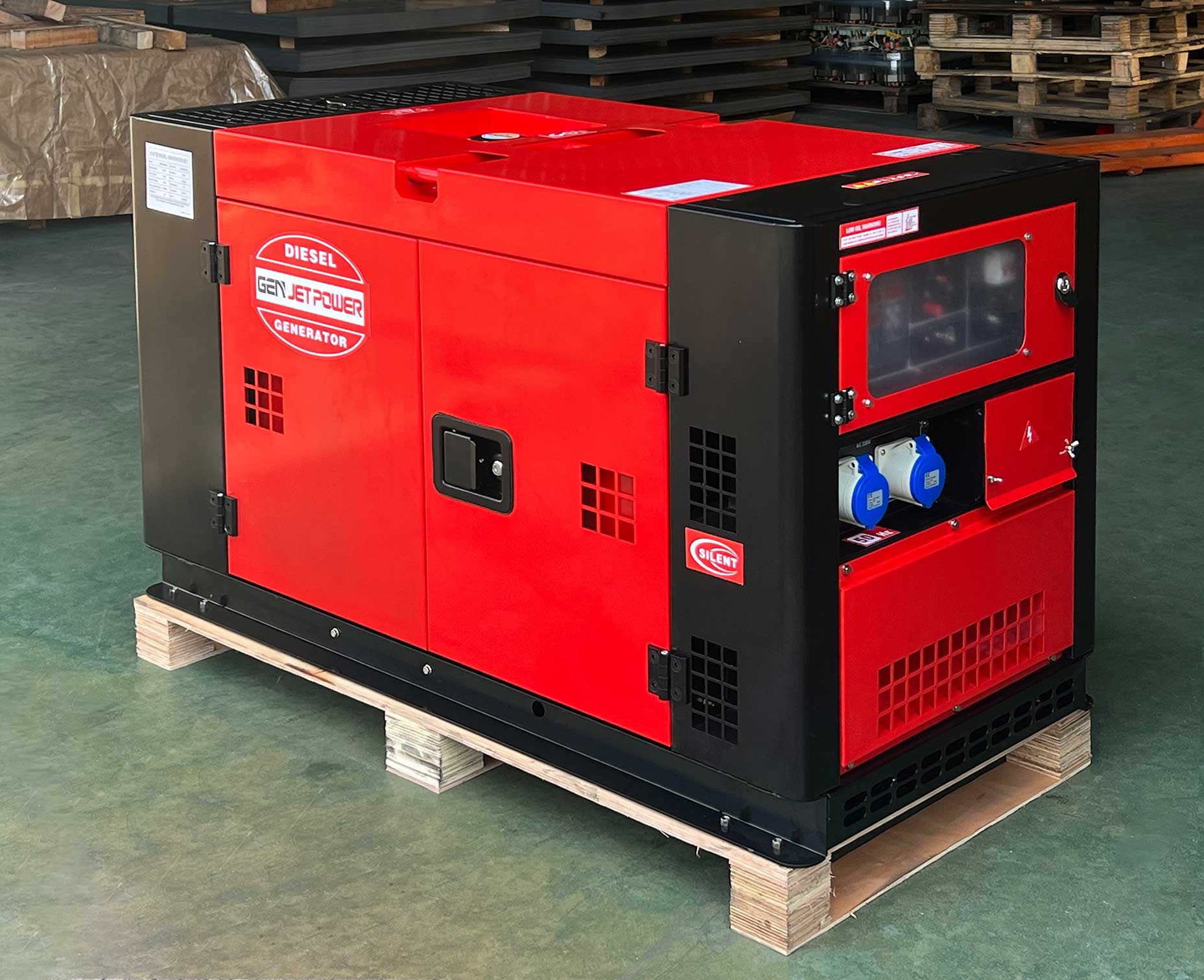 Full Custom10KW 12KW 20KW 30KW 50hz60hz Water Cooling Super Silent diesel Generator Set