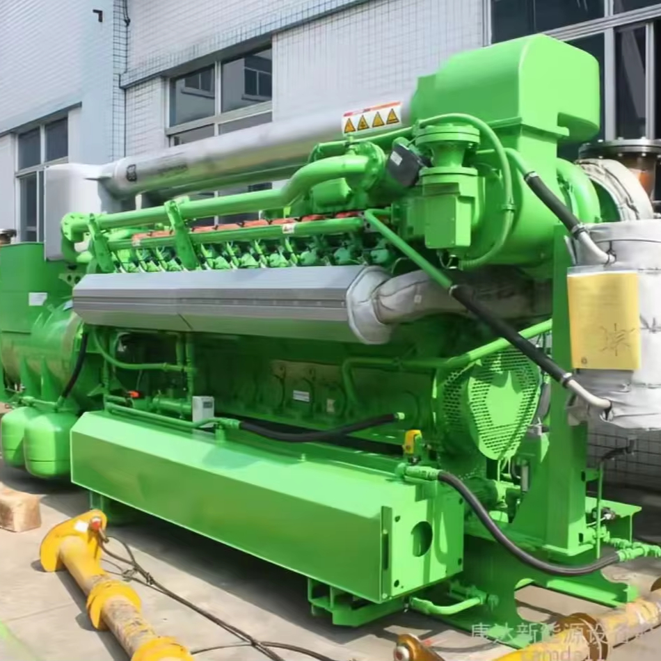 New Jenbacher Gas Engine 2000 kW 3 MW J420/J312/J320 Series Containerized Natural Gas/Biomass Gas Biogas Generator Sets Water
