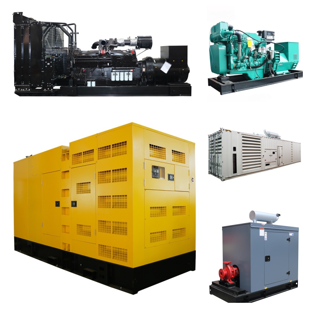 Cummins Engine Open Type 1250 Kva Generator Set 1000KW Diesel Generator Price 1MW 1000 KW Containerized Genset