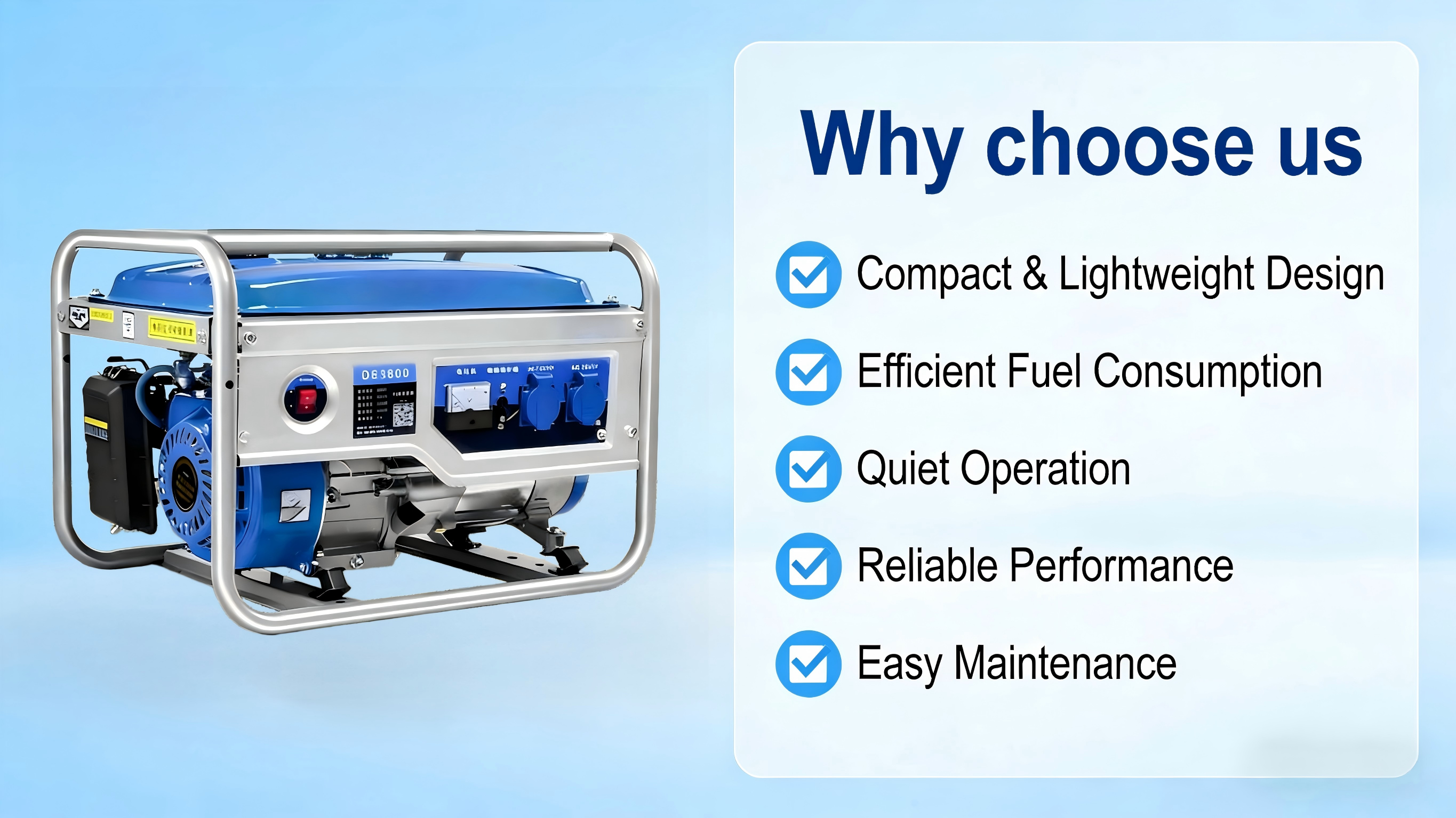 Small Gasoline Generator Details