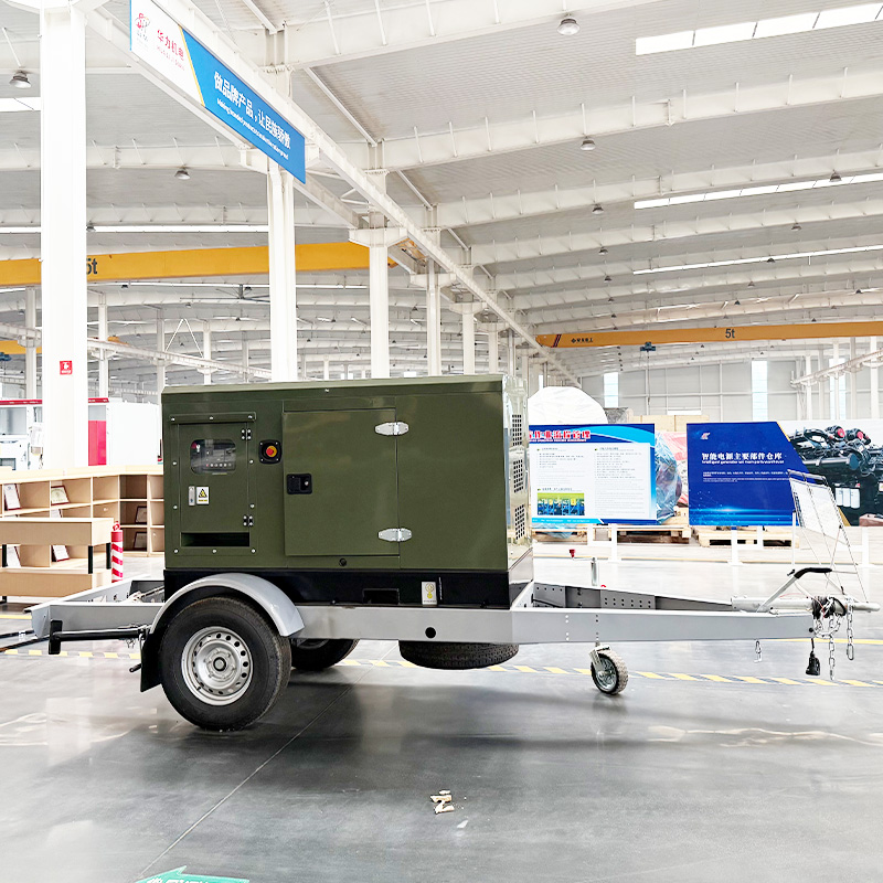 Tow Your Power Solution: High-Capacity Trailer Generator with Integrated Fuel Tank &amp; Easy Deployment